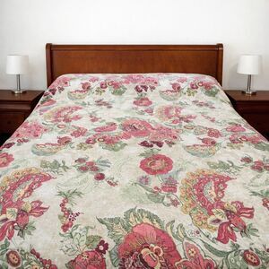 Pottery Barn Palampore Duvet Cover Set 2 Pillowcase Floral Full Queen Shaby Chic